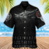 Viking Warrior Blood Black Pattern - Hawaiian Shirt