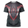 Spiderman Miles Morales Cosplay Costumes, Costume T-shirt