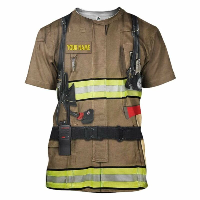 Personalized Firefighter - T-shirt