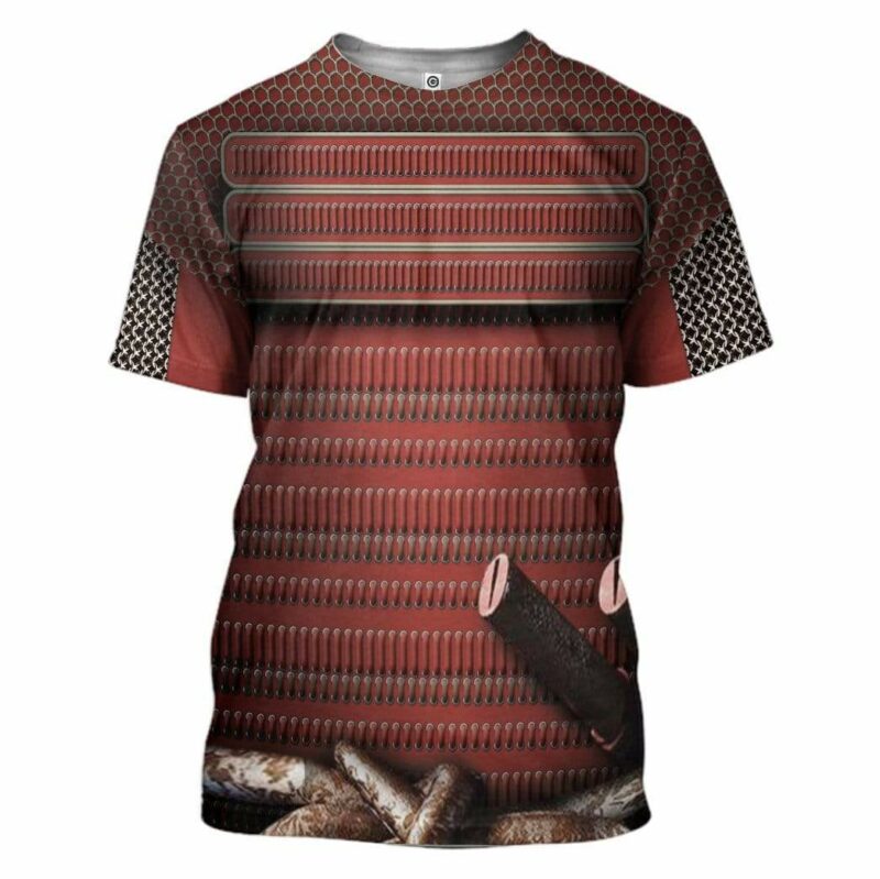 Samurai T-shirt, Costume T-shirt