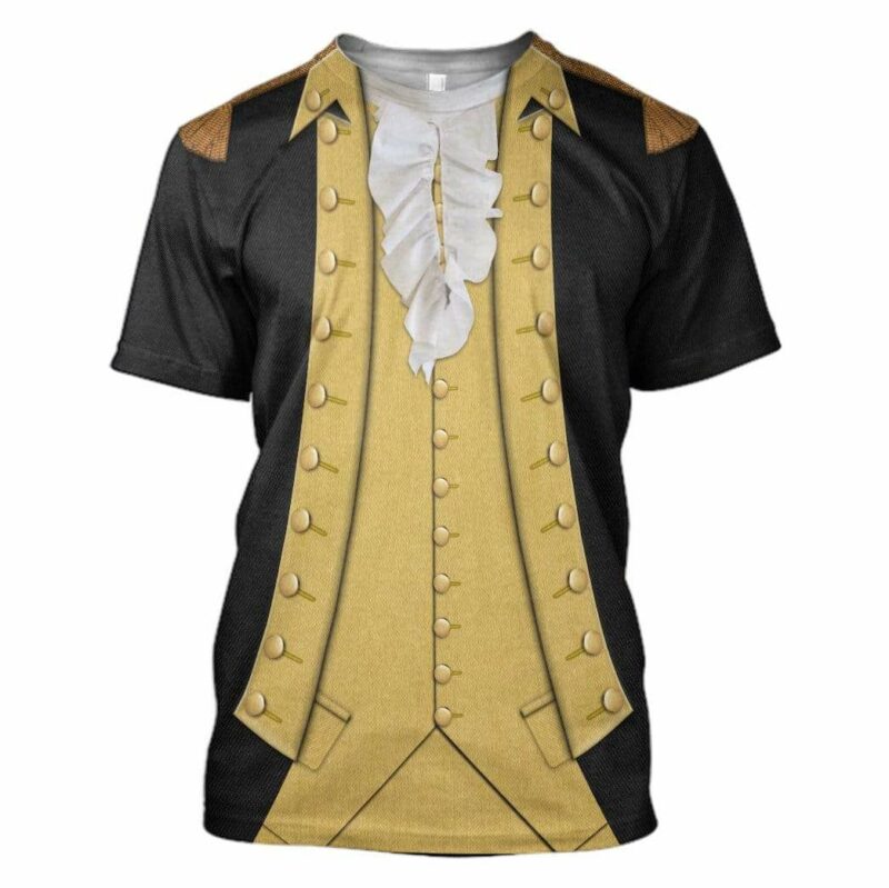 George Washington Cosplay Costumes, Costume T-shirt