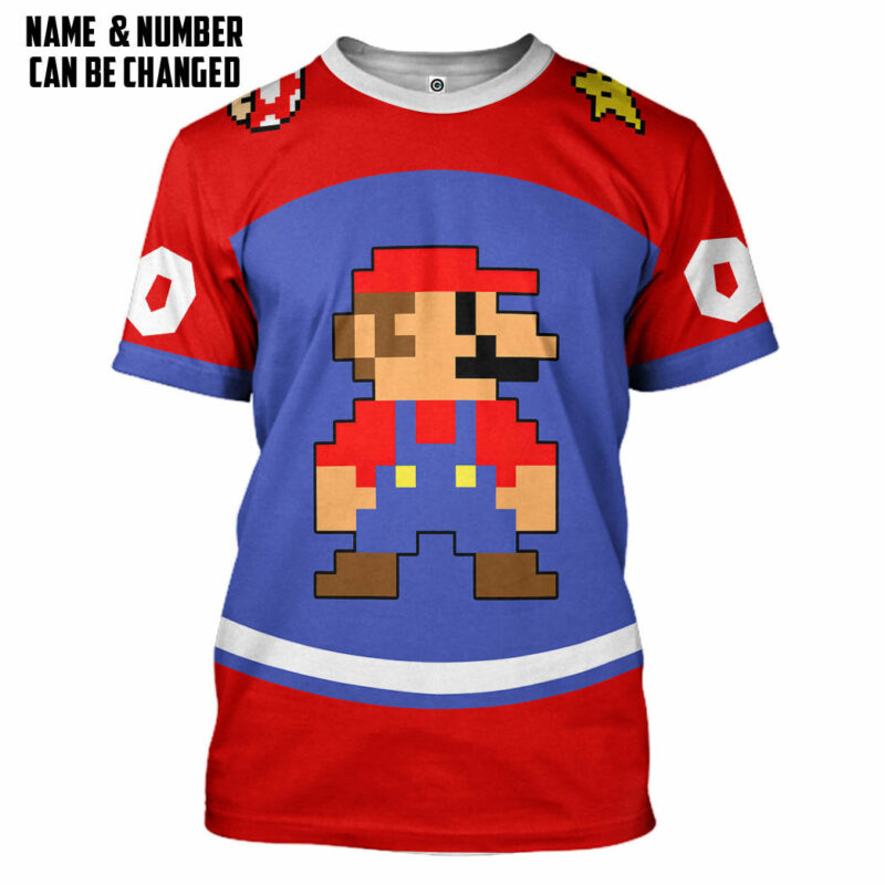 Personalized Mario Sports Ver 2 - T-shirt