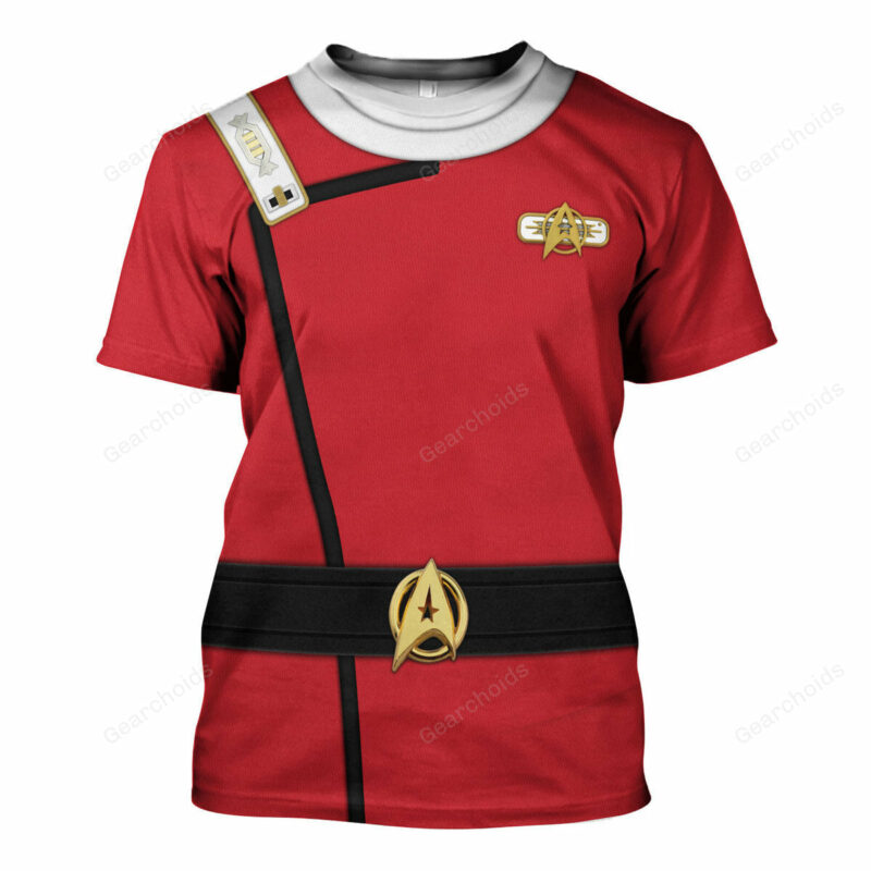 Star Trek Captain Spock Officer T-shirt, Costume T-shirt