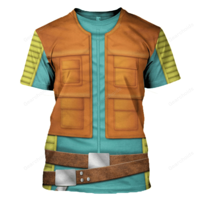 Star Wars Greedo Tetsu Jr. T-shirt, Costume T-shirt SWHS06