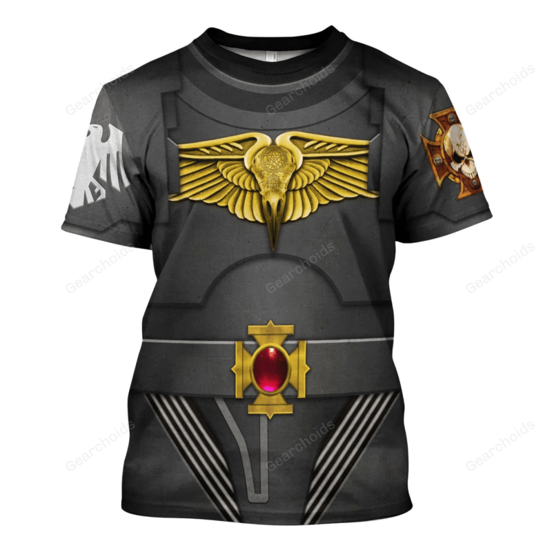 Raven Guard Indomitus Pattern Terminator Armor - T-shirt WHHS127