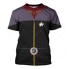 Star Trek Flag Officer T-shirt, Costume T-shirt