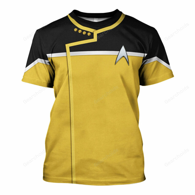 Star Trek Dress Uniform Operations Division T-shirt, Costume T-shirt