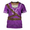 Purple Link Attire T-shirt ZDHS48