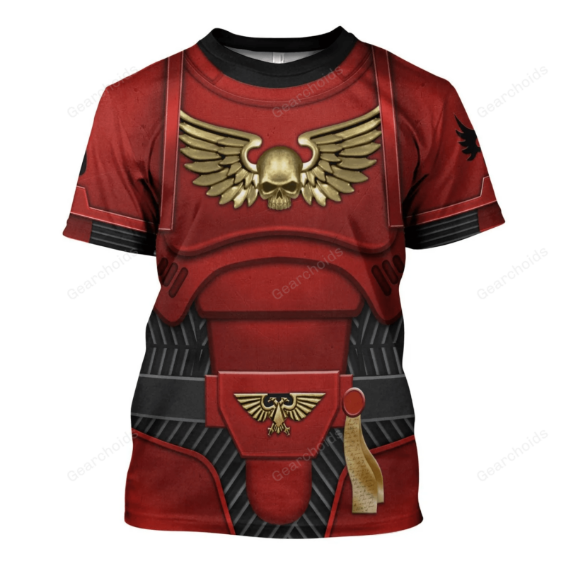 Warhammer Space Marines Blood Angels V2 - T-shirt WHHS59