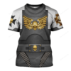 Warhammer Terminator Armor Black Templars - T-shirt WHHS136