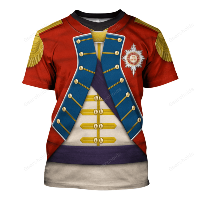 General Washington The American Revolution Uniform T-shirt