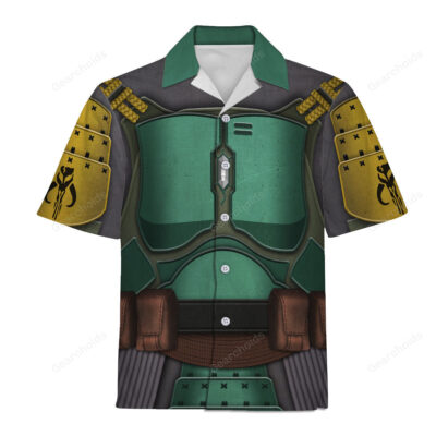 Boba Fet Samurai Costume Cosplay - Hawaiian Shirt SWHS38