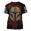 Personalized Star Wars Mamalorian T-shirt, Costume T-shirt