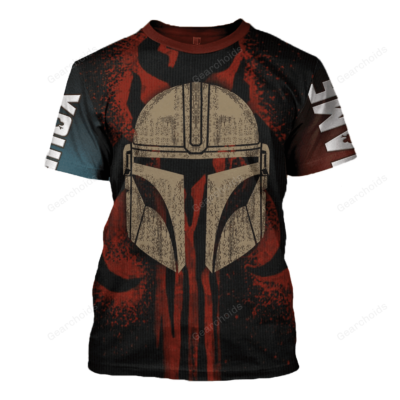 Personalized Star Wars Mamalorian T-shirt, Costume T-shirt