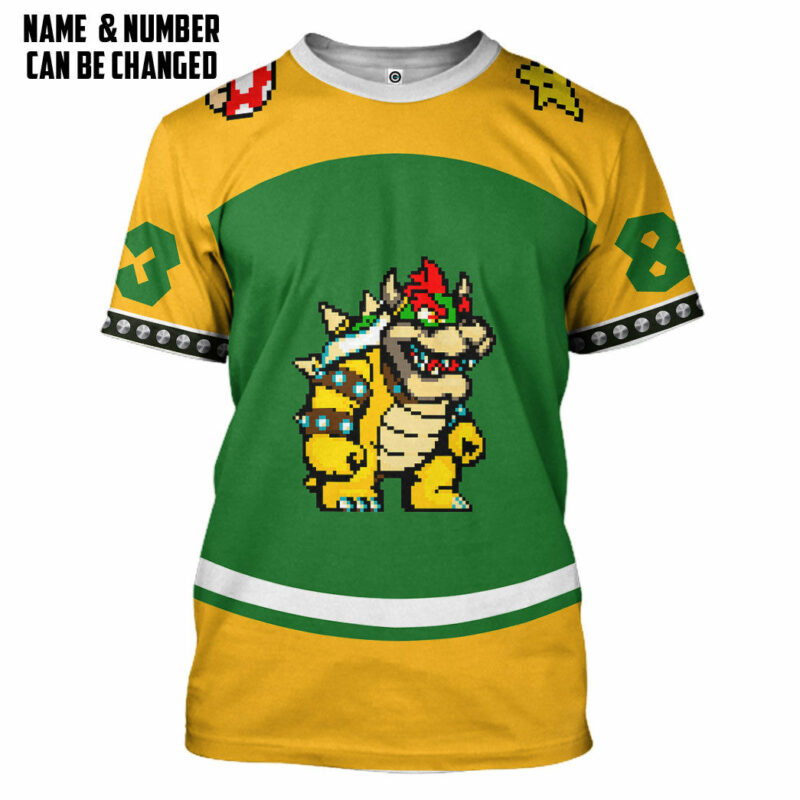 Personalized Bowser Sports - T-shirt 3D