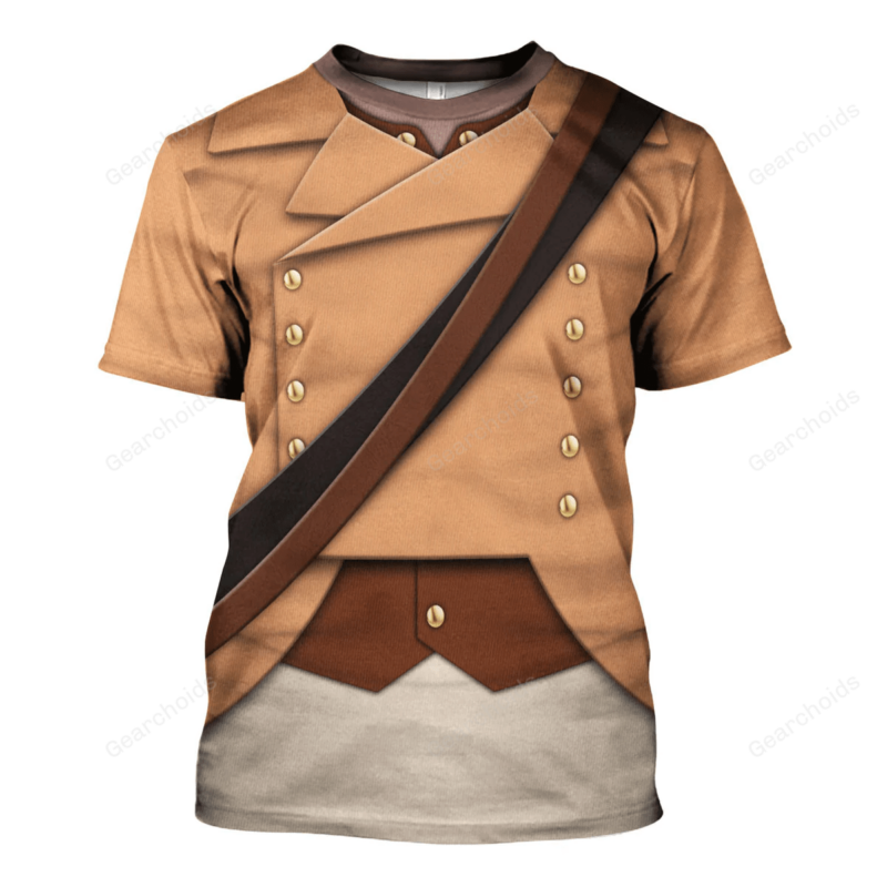 Colonial Militia-1776 Uniform T-shirt