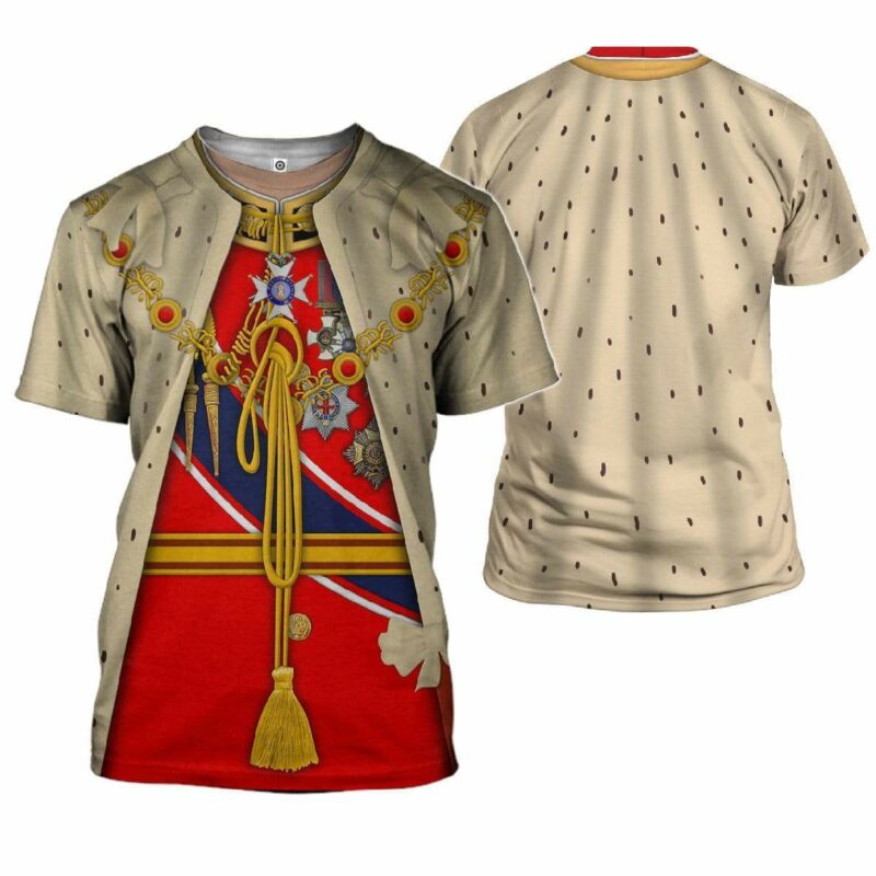 Edward VII T-shirt, Costume T-shirt