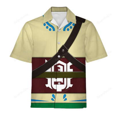 Skyloft Uniform - Skyward Sword Link- Costume Cosplay Hawaiian Shirt