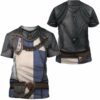 Knight Armor T-shirt 3D For Men & Women