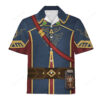 Royal Guard Uniform Costume Cosplay - Hawaiian Shirt ZDHS12