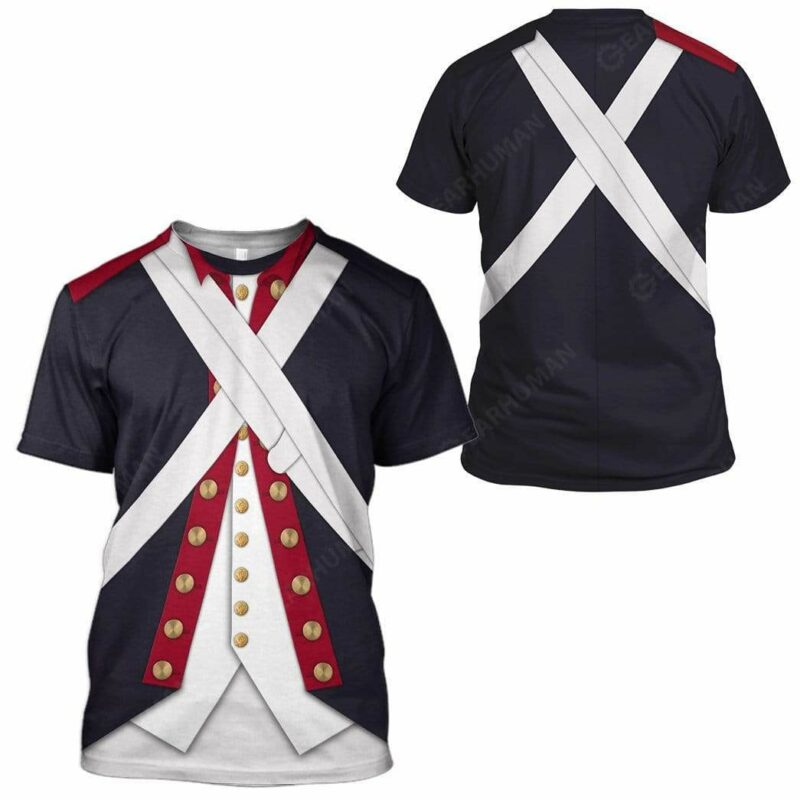 Continental Army T-shirt, Costume T-shirt