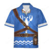 Hero's Clothes - Wind Waker Attire Blue Costume Cosplay - Hawaiian Shirt ZDHS39