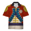 General Washington The American Revolution Uniform Costume Cosplay - Hawaiian Shirt