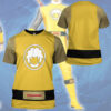 The Yellow Wind Rangers Ninja Storm T-shirt, Costume T-shirt