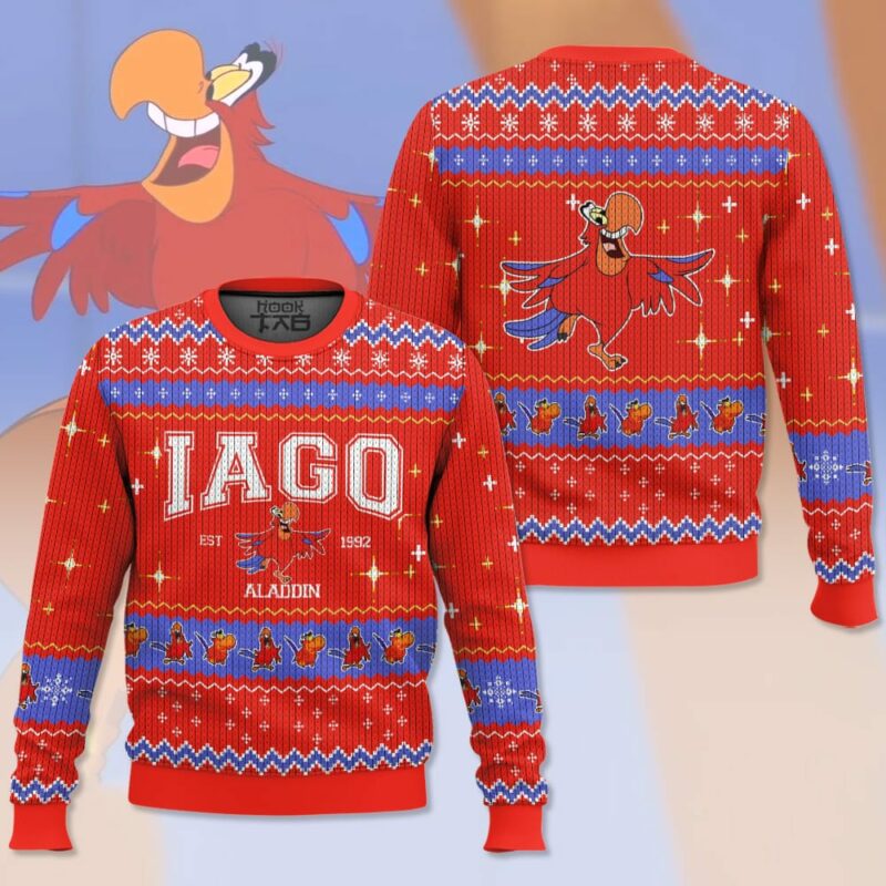 Aladdin Characters Ugly Sweater