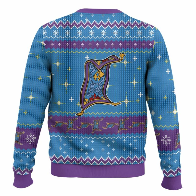 Aladdin Characters Ugly Sweater