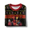 Deadpool and Wolverine Let's Take A Selfie Ugly Sweater