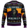 All Your Base Are Belong To Us Zero Wing Ugly Christmas Sweater