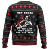 American Santa American Psycho Ugly Christmas Sweater