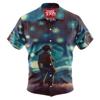 Anime Van Gogh Hawaiian Shirt