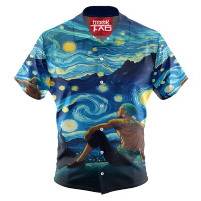 Anime Van Gogh Hawaiian Shirt