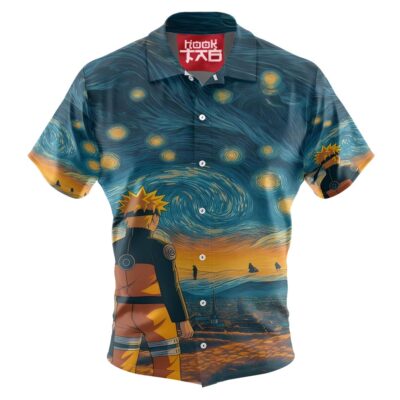 Anime Van Gogh Hawaiian Shirt