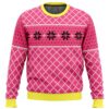 Vegeta Pink Badman DBZ Ugly Christmas Sweater