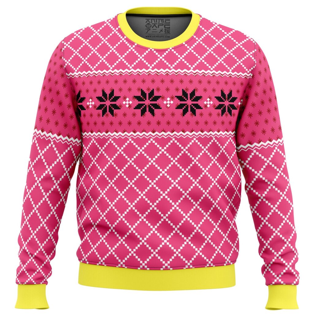 Vegeta Pink Badman DBZ Ugly Christmas Sweater