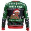 Born and Raised Fresh Prince of Bel-Air Ugly Christmas Sweater