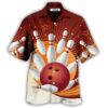 Bowling Strike Amazing Game Retro Style - Hawaiian Shirt