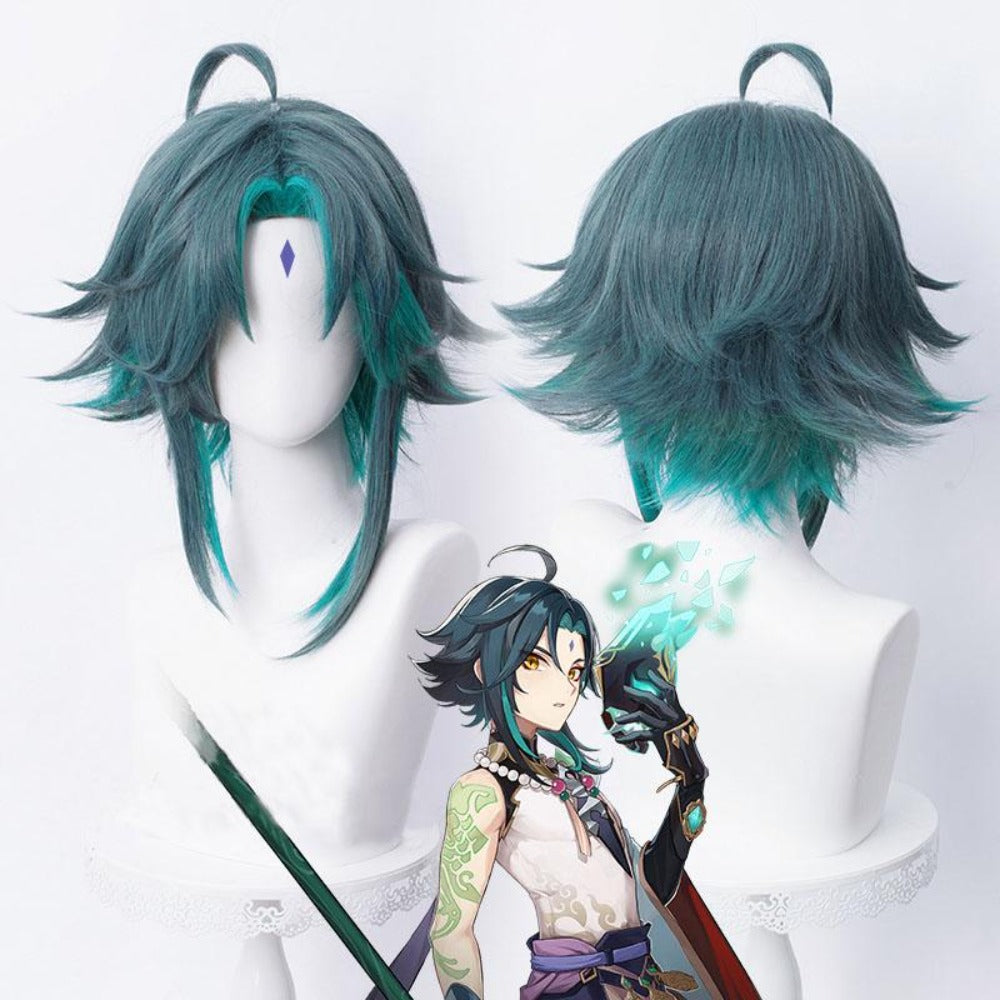 Genshin Impact-Xiao Cosplay Wigs, Anime Wigs