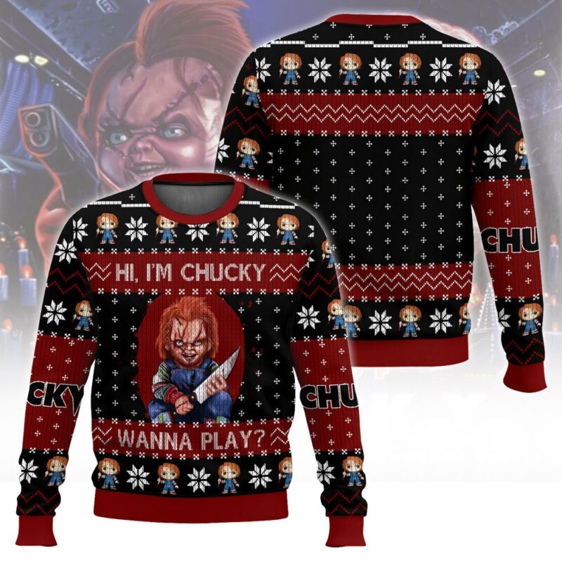 Chucky Ugly Christmas Sweater