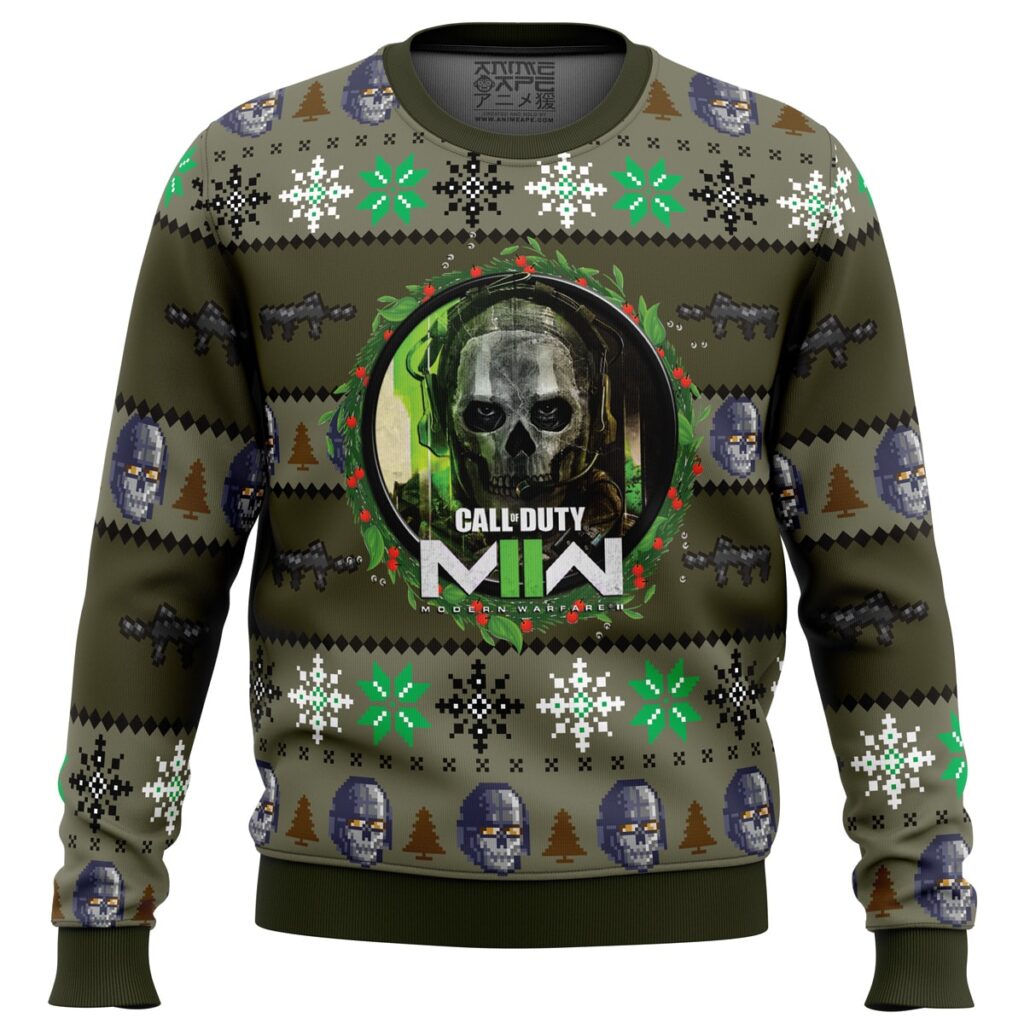 Call of Duty Modern Warfare 2 Ugly Christmas Sweater