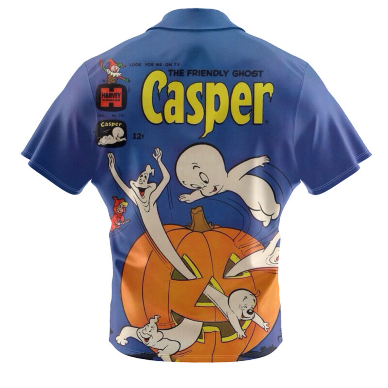 Casper Hawaiian Shirt, Halloween Hawaiian Shirt