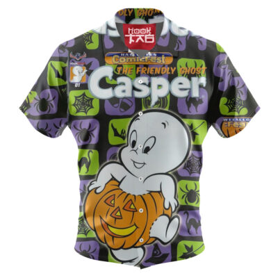 Casper Hawaiian Shirt, Halloween Hawaiian Shirt