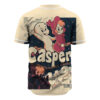 Casper Baseball Jersey, Halloween Baseball Jersey