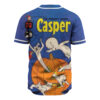 Casper Baseball Jersey, Halloween Baseball Jersey