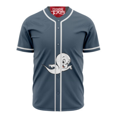 Casper Baseball Jersey, Halloween Baseball Jersey