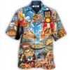 Cat Pizza Cat Funny Style - Hawaiian Shirt