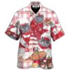 Chef Cute Black Cat Cooking - Hawaiian Shirt